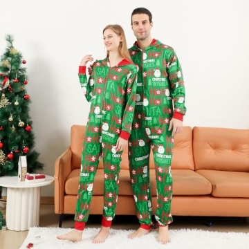 Family Matching Christmas Onesie Pajamas for All Ages