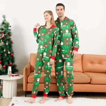 Family Matching Christmas Onesie Pajamas for All Ages