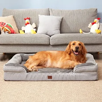 EHEYCIGA Extra Large Orthopedic Dog Bed with Waterproof Cover