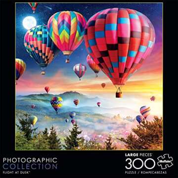 Buffalo Games Flight at Dusk 300 Large Piece Puzzle