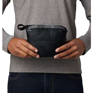 Columbia Men's Glennaker Lake Rain Jacket, Black/Grill, X-Large