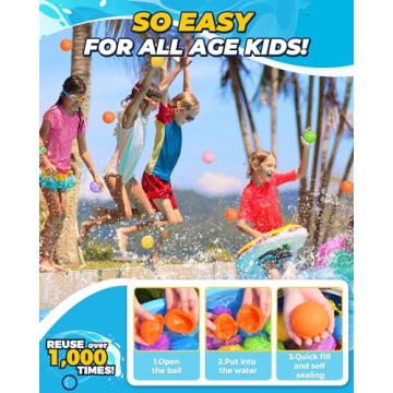SOPPYCID Magnetic Water Balloons for Endless Summer Fun