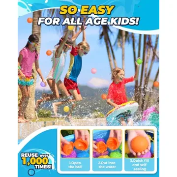 SOPPYCID Magnetic Water Balloons for Endless Summer Fun