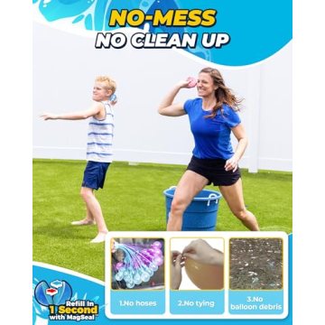 SOPPYCID Magnetic Water Balloons for Endless Summer Fun