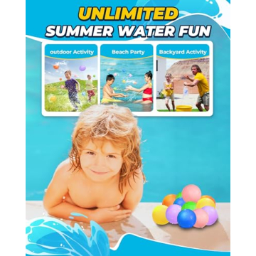 SOPPYCID Magnetic Water Balloons for Endless Summer Fun