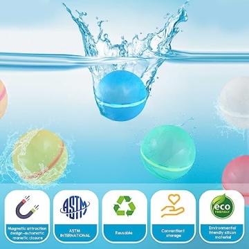 SOPPYCID Magnetic Water Balloons for Endless Summer Fun