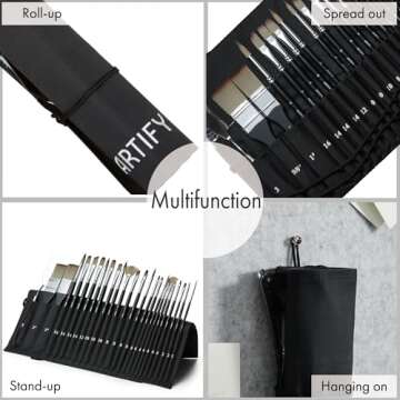 ARTIFY Professional Paint Brush Set for All Mediums