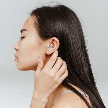 Eargasm High Fidelity Earplugs with Transparent Filters - Reusable Noise Reduction Hearing Protection Ear-Plugs with Carrying Case for Motorcycle, Concerts, Festivals, Raves, Live Events, Sports