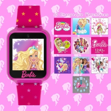Barbie Smartwatch with Camera & Games for Kids 3-10
