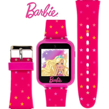 Barbie Smartwatch with Camera & Games for Kids 3-10