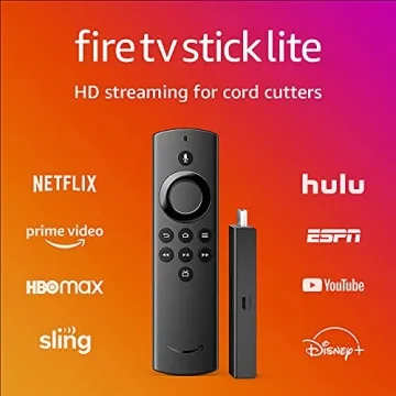 Fire TV Stick Lite - Stream Freely with Alexa Control