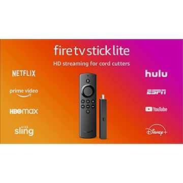Fire TV Stick Lite - Stream Freely with Alexa Control