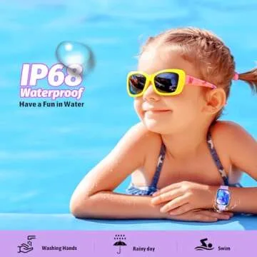 Nyonio Kids Smart Watch with Fitness Tracker for Ages 6-14