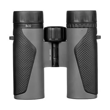 ZEISS Terra ED Binoculars 8x32 Waterproof, and Fast Focusing with Coated Glass for Optimal Clarity in All Weather Conditions for Bird Watching, Hunting, Sightseeing, Grey