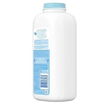 Johnson's Baby Powder, Naturally Derived Cornstarch with Aloe & Vitamin E for Delicate Skin, Hypoallergenic and Free of Parabens, Phthalates, and Dyes for Gentle Baby Skin Care, 15 oz (Pack of 2)