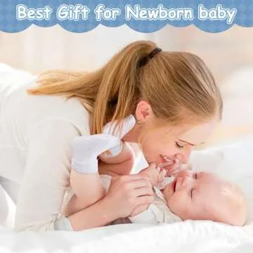 Janmercy 20 Pair Preemie Socks for Newborns - Unisex Style