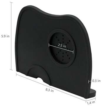 Handook Tamper Mat for Espresso Machines - Black