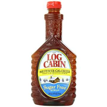 Log Cabin Sugar Free Syrup 24 oz Bottles (2 Pack) - Indulge Without Guilt