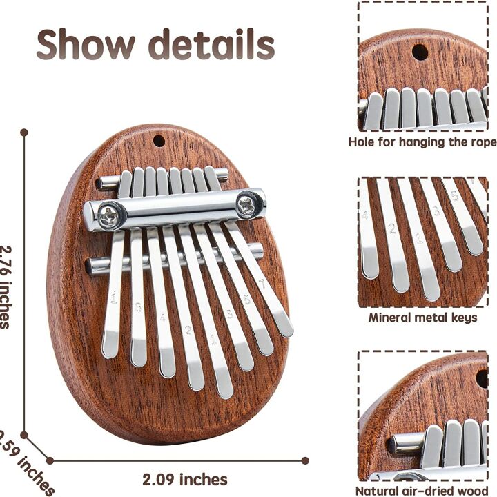 Lronbird Mini Kalimba Perfect for Kids and Beginners