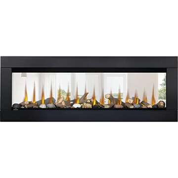 Napoleon 50" Wall Mount Electric Fireplace with Privacy Glass