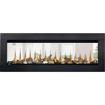 Napoleon 50" Wall Mount Electric Fireplace with Privacy Glass