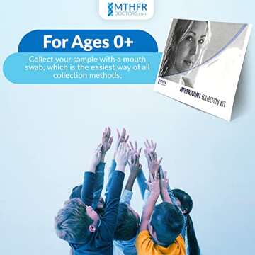 MTHFR+COMT Methylation Genes Test Kit. 1-on-1 Live Expert Support by Phone 7 Days A Week. MTHFR C677...