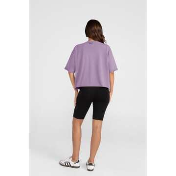 UEU Cozy Basic Workout Tee - Soft Casual Summer Style