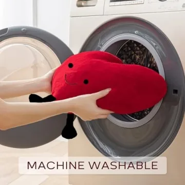 Cute Red Heart Plush Pillow Toy for All Occasions