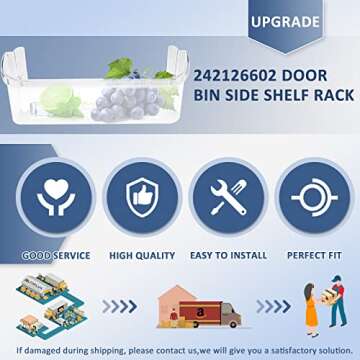 242126602 Refrigerator Door Bin Replacement Compatible for Frigidaire