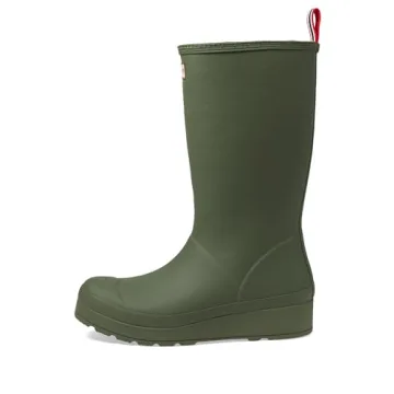 Hunter Women's Play Tall Insulated Rain Boot, Medium Green