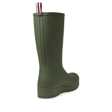 Hunter Women's Play Tall Insulated Rain Boot, Medium Green