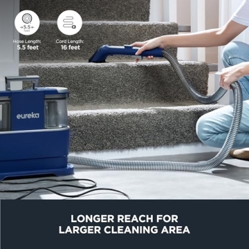 Eureka NEY100 Portable Carpet Cleaner for Pets & Stains