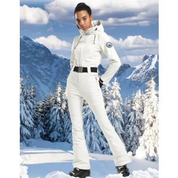 Stylish GSOU SNOW Women's Ski Suit - Waterproof Winter Jumpsuit