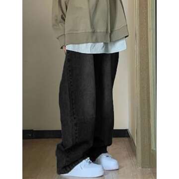 Stylish EMMIOL Vintage Baggy Jeans for Women