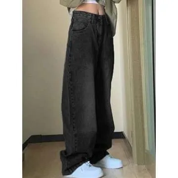 Stylish EMMIOL Vintage Baggy Jeans for Women