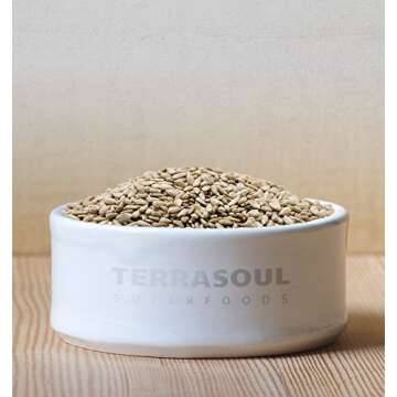 Terrasoul Superfoods Organic Hulled Sunflower Seeds, 2 Pounds