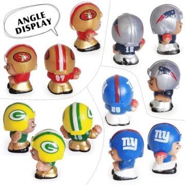 Football Player Collector Set with Rare Coach Figure