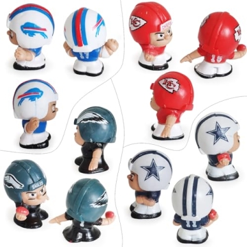 Football Player Collector Set with Rare Coach Figure
