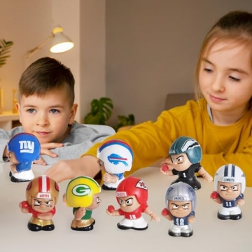 Football Player Collector Set with Rare Coach Figure