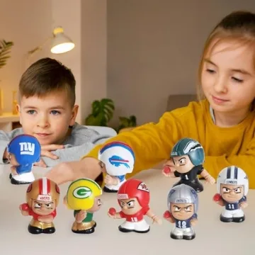 Football Player Collector Set with Rare Coach Figure