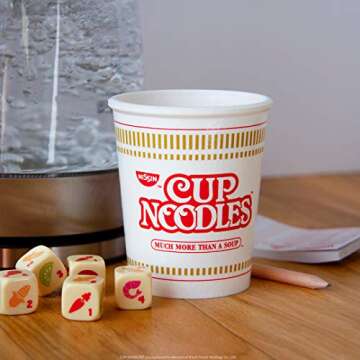 USAOPOLY Cup Noodles Yahtzee Game | Collectible Fun Experience