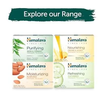 Himalaya Neem & Turmeric Cleansing Bar - Vegan & Gentle Care