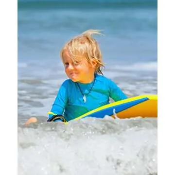 Willit Boys Rash Guard Swim Shirt Baby/Toddler Long Sleeve UPF 50+ Sun Protection SPF Quick Dry Shirt Light Green 18-24 Months