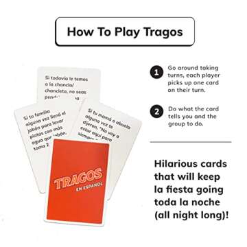 Tragos Original Game en Español - Hilarious Card Game