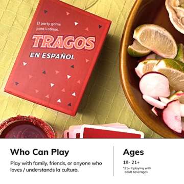 Tragos Original Game en Español - Hilarious Card Game