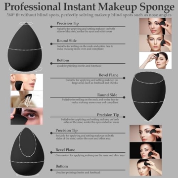 14 Pcs Makeup Sponge Set for Flawless Beauty Application