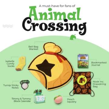 Exclusive Animal Crossing Collector's Box with 7 Items