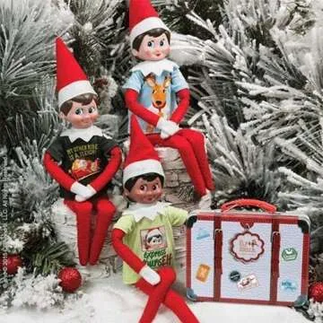 Elf on the Shelf Clothing Set with Suitcase for Kids
