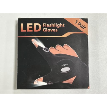 Rechargeable LED Flashlight Gloves - Ultimate Hands-Free Tool Gift