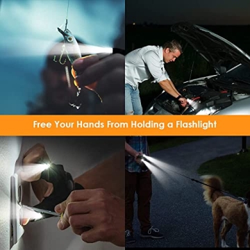 Rechargeable LED Flashlight Gloves - Ultimate Hands-Free Tool Gift